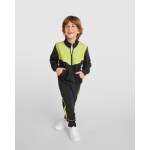 Chándal con pecho de color a contraste con cuello 225 g/m2 Roly Direct Evans color verde lima segunda vista de uso