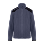 Chaqueta polar laboral de poliéster en colores mixtos 220 g/m2 Roly Terrano color negro segunda vista