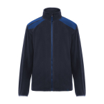 Chaqueta polar laboral de poliéster en colores mixtos 220 g/m2 Roly Terrano color azul real segunda vista
