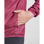Chaqueta cortavientos unisex de poliéster en tejido técnico ligero 70 g/m2 Roly Direct Glasgow vista detalle 2