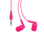 Auriculares de varios colores con conexión Jack 3.5mm color fucsia segunda vista