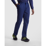 Pantalón laboral ignífugo de algodón y fibra de carbono 360 g/m2 Roly Ranger color azul marino tercera vista de uso