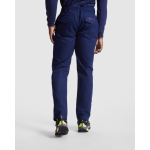 Pantalón laboral ignífugo de algodón y fibra de carbono 360 g/m2 Roly Ranger color azul marino cuarta vista de uso