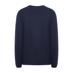 Camiseta laboral ingífuga de manga larga 220 g/m2 Roly Defender color azul marino segunda vista