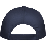 Gorra de 5 paneles con cinta interior antisudoral 165 g/m2 color negro vista detalle 1