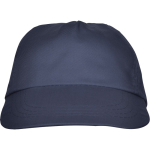 Gorra de 5 paneles con cinta interior antisudoral 165 g/m2 color azul marino segunda vista