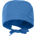 Gorro sanitario de poliéster con cintas ajustables 150 g/m2