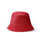 Gorro estilo bob de algodón con diseño clásico 170 g/m2 color rojo segunda vista