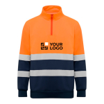 Sudadera laboral alta visibilidad de felpa 280 g/m2 Roly Spica vista principal