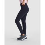 Leggins largos de algodón extra suaves 270 g/m2 Roly Direct Leire color azul marino quinta vista de uso