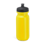 Botella deportiva de plástico con amplia zona de marcaje 620ml color amarillo segunda vista