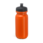 Botella deportiva de plástico con amplia zona de marcaje 620ml color naranja segunda vista
