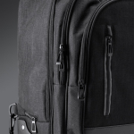 Trolley que se convierte en mochila de poliéster 300D para PC 17” color negro vista detalle 4