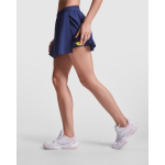 Falda sport para mujer de poliéster reciclado 100 g/m2 Roly Direct Serena color azul marino quinta vista de uso