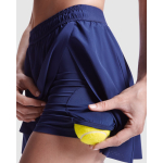 Falda sport para mujer de poliéster reciclado 100 g/m2 Roly Direct Serena color azul marino vista detalle 1