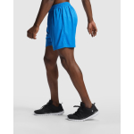 Pantalón sport corto sin slip interior 140 g/m2 Roly Direct Player color rojo quinta vista de uso