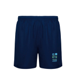 Pantalón sport corto sin slip interior 140 g/m2 Roly Direct Player vista principal