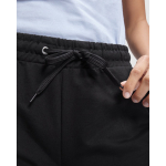 Pantalón largo de mujer recto de felpa 280g/m² Roly Direct Adelpho color negro vista detalle 1
