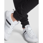 Pantalón largo de mujer recto de felpa 280g/m² Roly Direct Adelpho color negro vista detalle 3