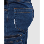 Pantalón laboral vaquero de algodón y poliéster 370 g/m2 Roly Raptor vista detalle 1