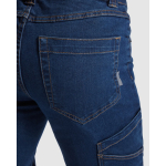 Pantalón laboral vaquero de algodón y poliéster 370 g/m2 Roly Raptor vista detalle 3