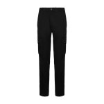 Pantalón laboral largo para mujer con elastano 250 g/m2 Roly Daily Stretch color negro segunda vista