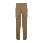 Pantalón laboral largo para mujer con elastano 250 g/m2 Roly Daily Stretch color camel segunda vista