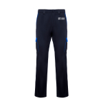 Pantalón largo multibolsillos unisex con contraste 250 g/m2 Roly Trooper vista principal