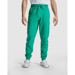 Pantalón sanitario unisex con corte de pierna recto 170 g/m2 Roly Fiber color blanco primera vista de uso