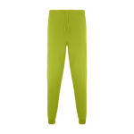 Pantalón sanitario unisex con corte de pierna recto 170 g/m2 Roly Fiber color verde pistacho segunda vista