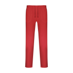 Pantalón sanitario largo unisex con corte recto 195 g/m2 Roly Care color rojo segunda vista