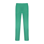 Pantalón sanitario largo unisex con corte recto 195 g/m2 Roly Care color verde esmeralda segunda vista