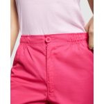 Pantalón sanitario unisex con corte recto 160 g/m2 Roly Vademecum color rosa vista detalle 1