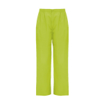 Pantalón sanitario unisex con corte recto 160 g/m2 Roly Vademecum color verde pistacho segunda vista