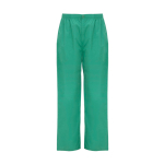 Pantalón sanitario unisex con corte recto 160 g/m2 Roly Vademecum color verde esmeralda segunda vista