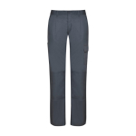 Pantalón laboral para mujer de poliéster y algodón 240 g/m2 Roly Daily color gris topo segunda vista