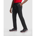 Pantalón largo multibolsillos de tejido resistente 210 g/m2 Roly Daily Next color negro quinta vista de uso