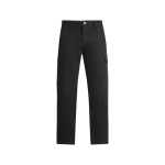 Pantalón laboral largo de hombre de algodón y elastano 300 g/m2 Roly Fonta color negro segunda vista