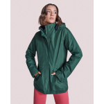 Parka de poliéster reciclado para mujer 400 g/m2 Roly Direct America color azul marino primera vista de uso