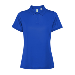 Polo técnico para mujer de poliéster reciclado 125 g/2 Roly Direct Tormo color azul real segunda vista