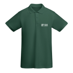 Polo de manga corta de algodón orgánico 210 g/m2 Roly Direct Prince vista principal