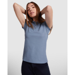 Polo de algodón en punto piqué para mujer 200 g/m2 Roly Direct Star color negro primera vista de uso