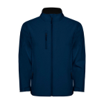 Chaqueta softshell con elastano de 2 capas 300 g/m2 Roly Direct Nebraska color azul marino segunda vista