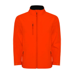Chaqueta softshell con elastano de 2 capas 300 g/m2 Roly Direct Nebraska color naranja oscuro segunda vista