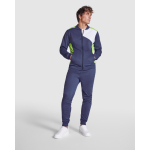 Chaqueta sport de poliéster con cierre frontal 240 g/m2 Roly Direct Leros color verde primera vista de uso