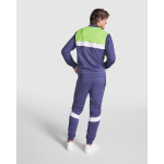Chaqueta sport de poliéster con cierre frontal 240 g/m2 Roly Direct Leros color verde tercera vista de uso