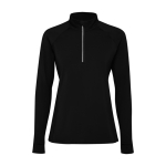Sudadera técnica ecológica para mujer 200 g/m2 Roly Direct Estambul color negro segunda vista