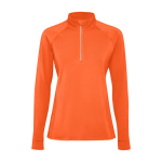 Sudadera técnica ecológica para mujer 200 g/m2 Roly Direct Estambul color naranja oscuro segunda vista
