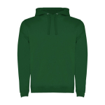 Sudadera de algodón y poliéster 280 g/m2 Roly Direct Urban color verde botella segunda vista