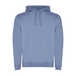 Sudadera de algodón y poliéster 280 g/m2 Roly Direct Urban color azul desteñido segunda vista